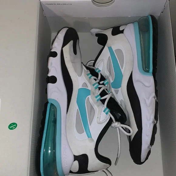 Womens Air Max 270 Reach(Teal) - Picture 5 of 5
